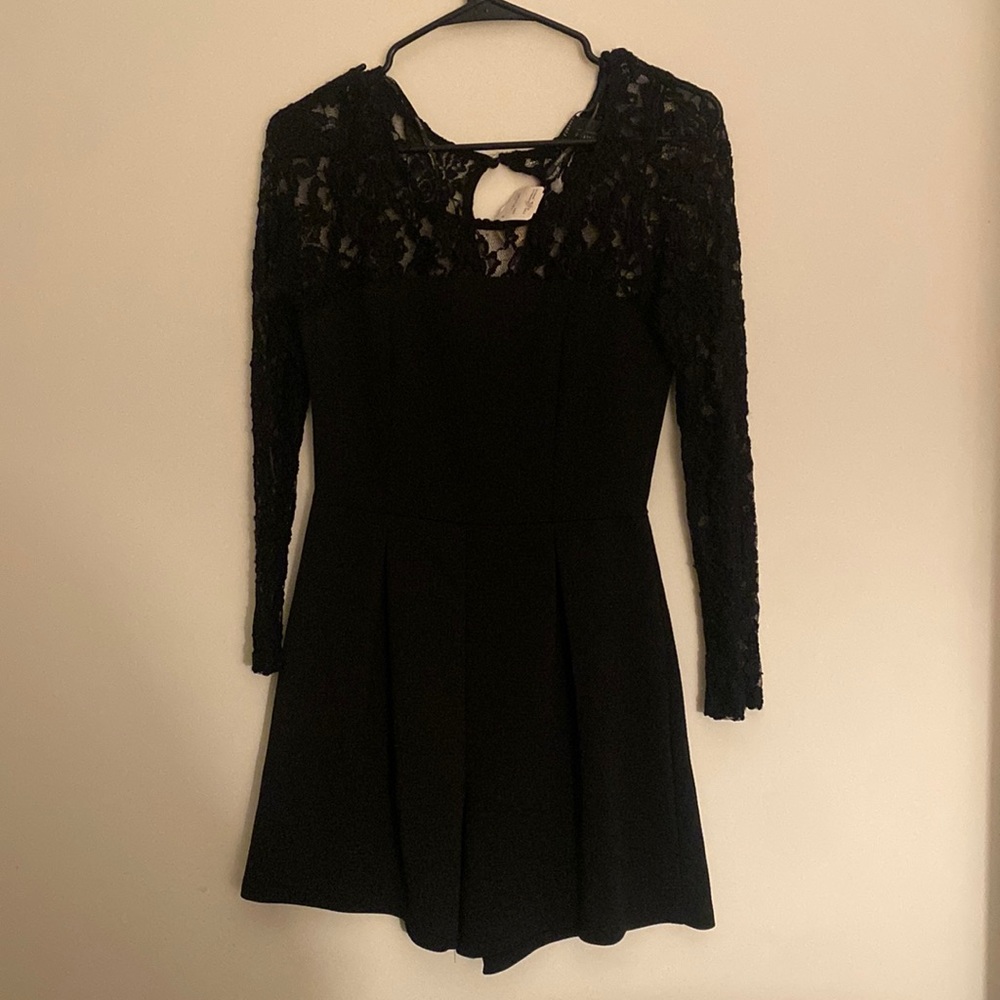 Forever 21 lace top romper